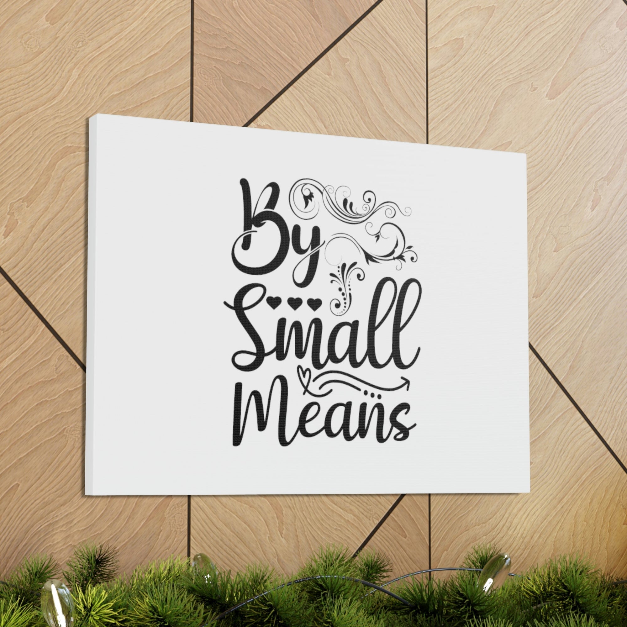 Scripture Walls By Small Means Luke 16:10 Hearts Christian Wall Art Bible Verse Print Ready to Hang Unframed-Express Your Love Gifts