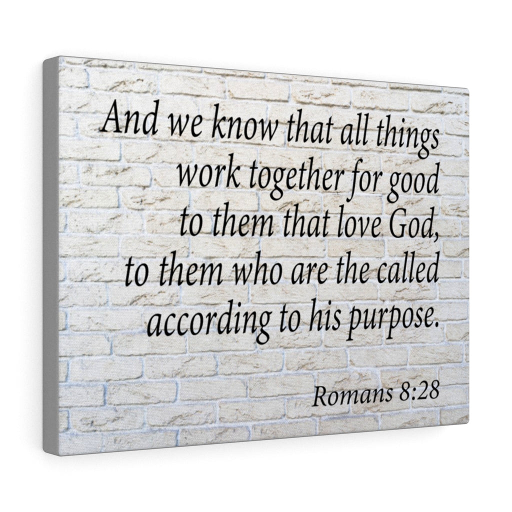 Scripture Walls Called to Purpose Romans 8:28 Wall Art Christian Home Decor Unframed-Express Your Love Gifts