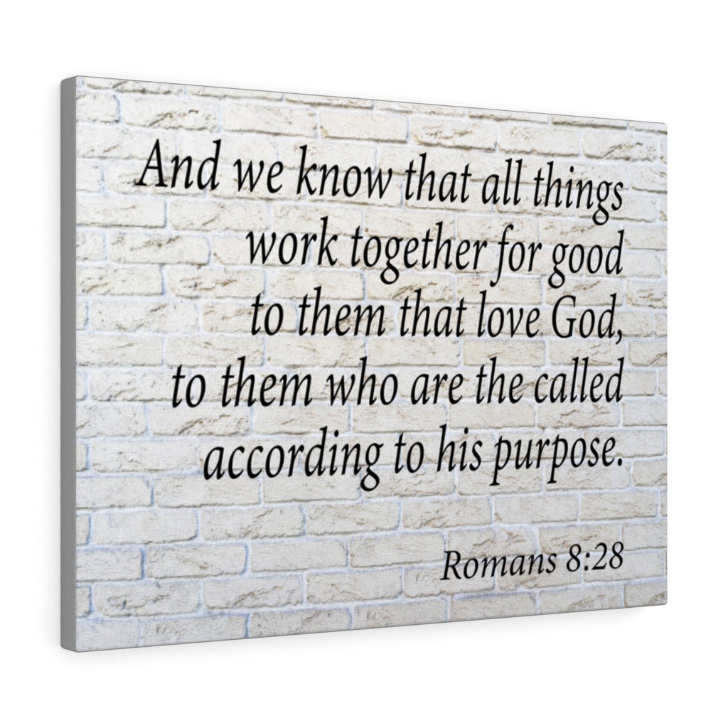 Scripture Walls Called to Purpose Romans 8:28 Wall Art Christian Home Decor Unframed-Express Your Love Gifts