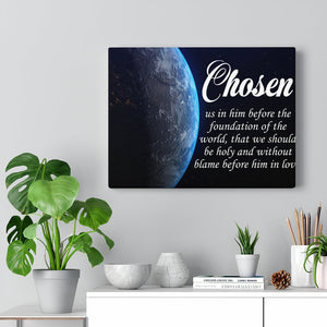 Scripture Walls Chosen in Eternity Ephesians 1:4 Wall Art Christian Home Decor Unframed-Express Your Love Gifts