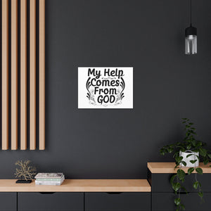 Scripture Walls Comes From God Isaiah 41:10 Christian Wall Art Print Ready to Hang Unframed-Express Your Love Gifts