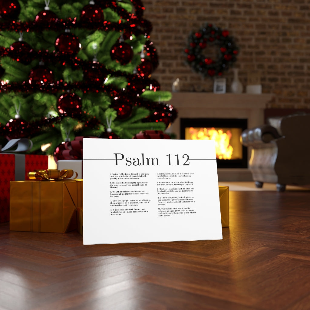 Scripture Walls Everlasting Remembrance Psalm 112 Bible Verse Canvas Christian Wall Art Ready to Hang Unframed-Express Your Love Gifts