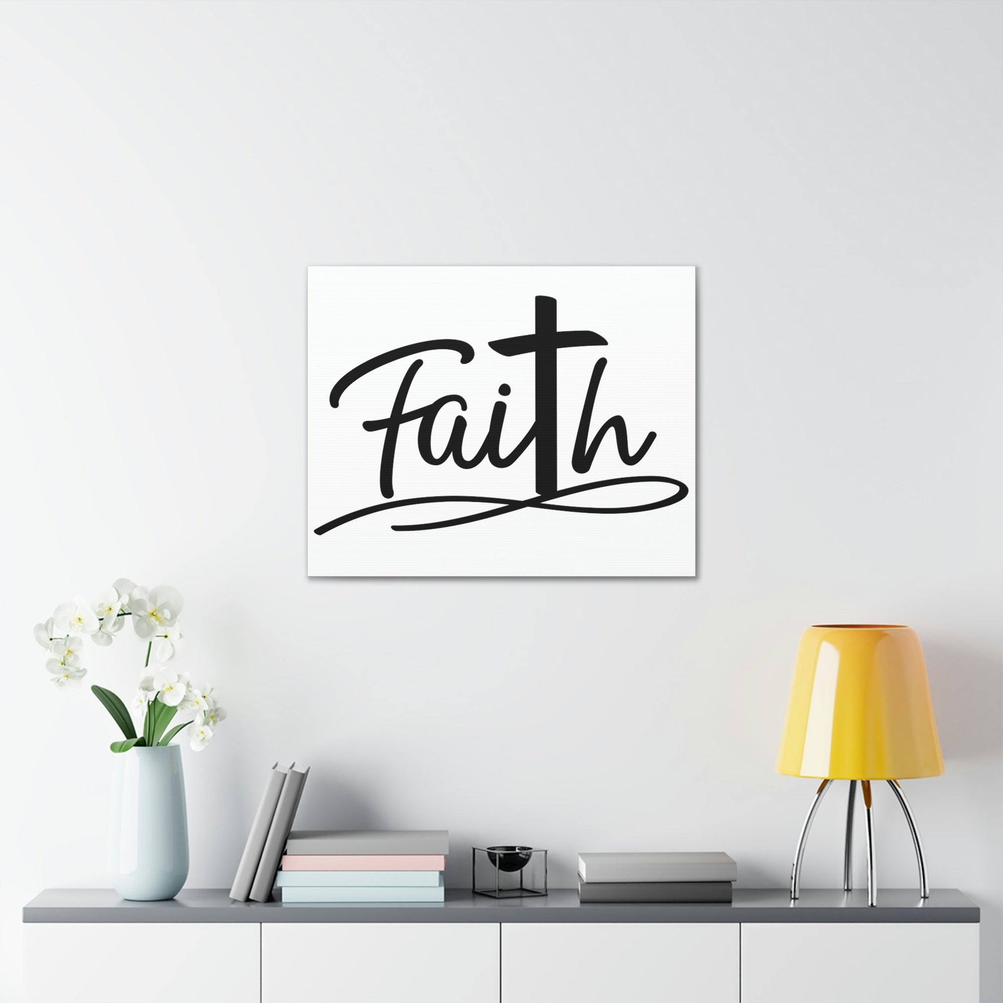Scripture Walls Faith 2 Corinthians 5:7 Christian Wall Art Print Ready to Hang Unframed-Express Your Love Gifts
