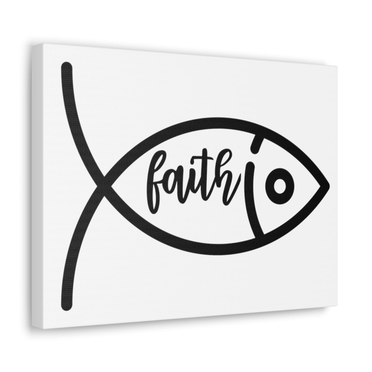 Scripture Walls Faith Fish Luke 8:22-25 hristian Wall Art Print Ready to Hang Unframed-Express Your Love Gifts