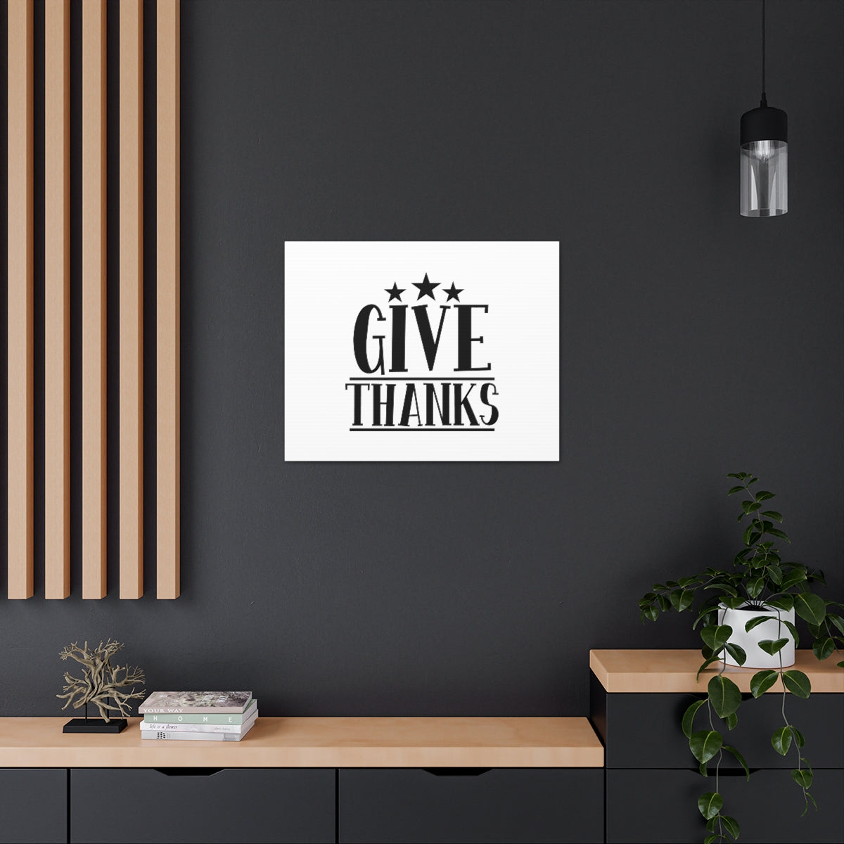 Scripture Walls Give Thanks Psalm 103:1 Christian Wall Art Bible Verse Print Ready to Hang Unframed-Express Your Love Gifts