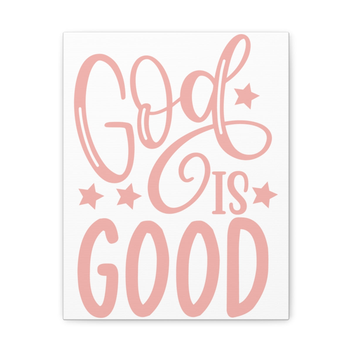 Scripture Walls God Is Good Psalm 107:1 Christian Wall Art Print Ready to Hang Unframed-Express Your Love Gifts