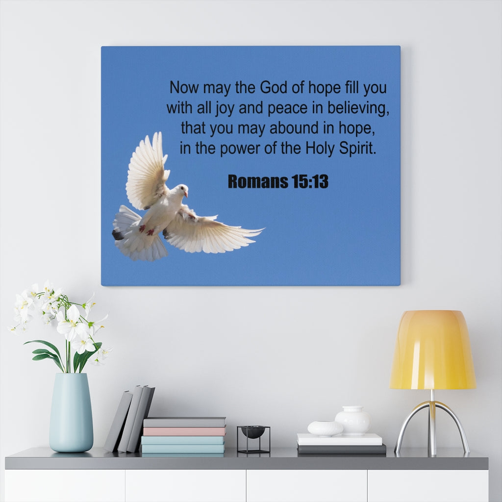 Scripture Walls God of Hope Romans 15:13 Christian Wall Art Print Ready to Hang Unframed-Express Your Love Gifts