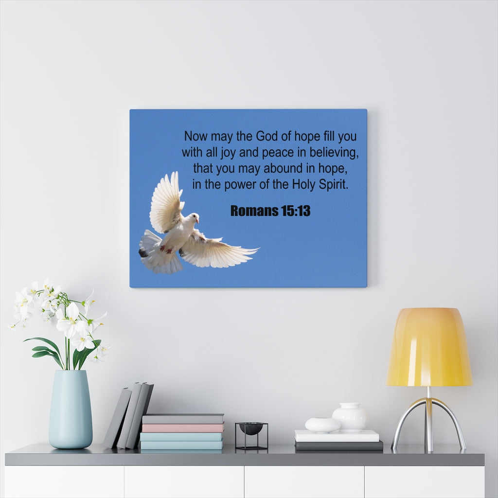 Scripture Walls God of Hope Romans 15:13 Christian Wall Art Print Ready to Hang Unframed-Express Your Love Gifts