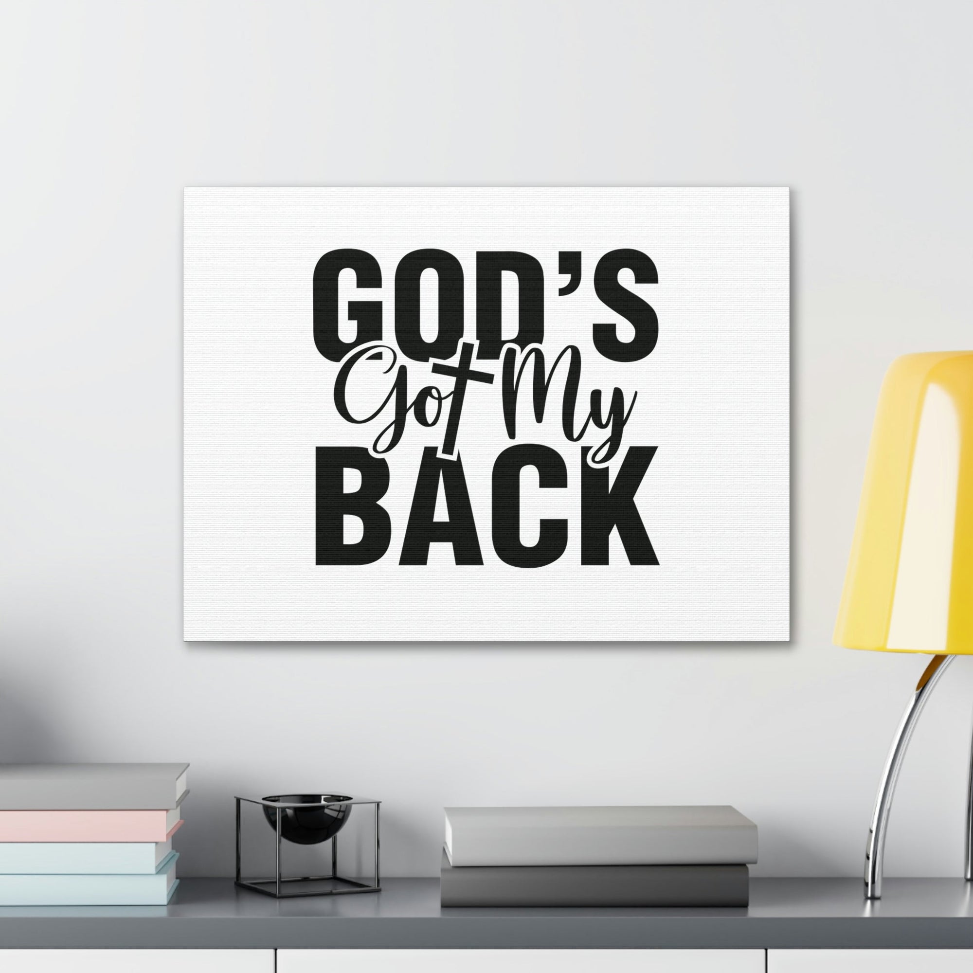 Scripture Walls God's Got My Back Jeremiah 29:11 Christian Wall