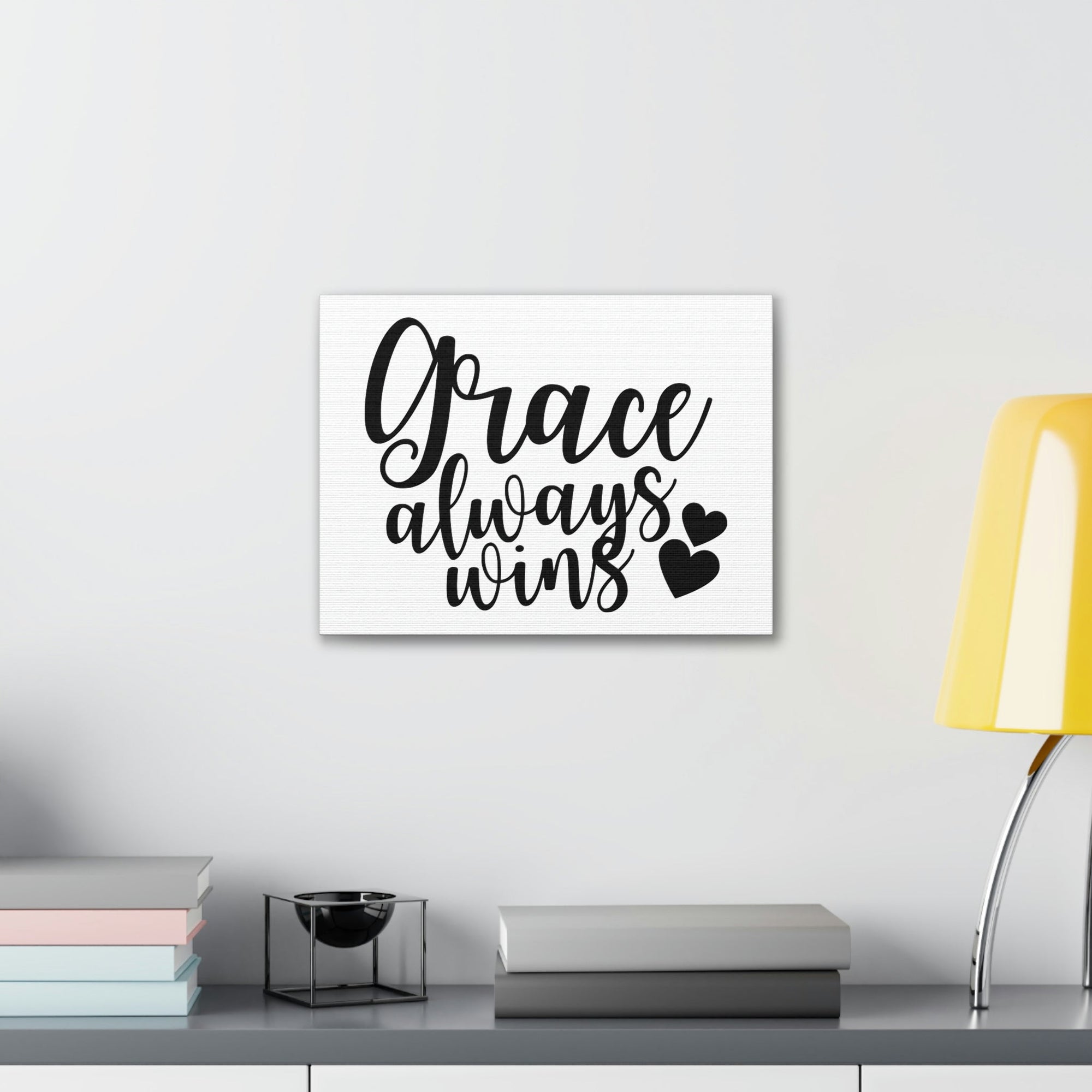 Scripture Walls Grace Always Wins 2 Timothy 1:9 Christian Wall Art Print Ready to Hang Unframed-Express Your Love Gifts