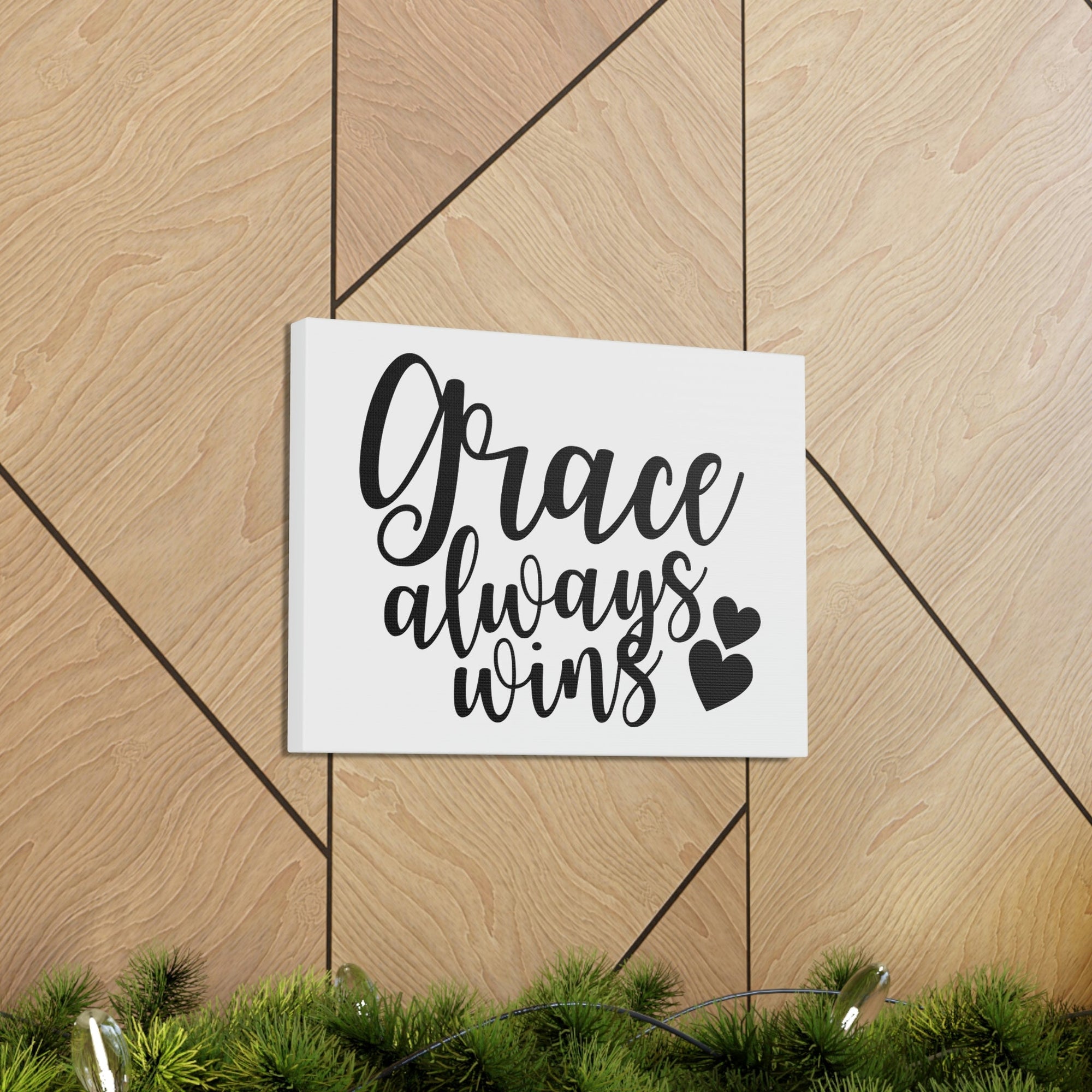 Scripture Walls Grace Always Wins 2 Timothy 1:9 Christian Wall Art Print Ready to Hang Unframed-Express Your Love Gifts