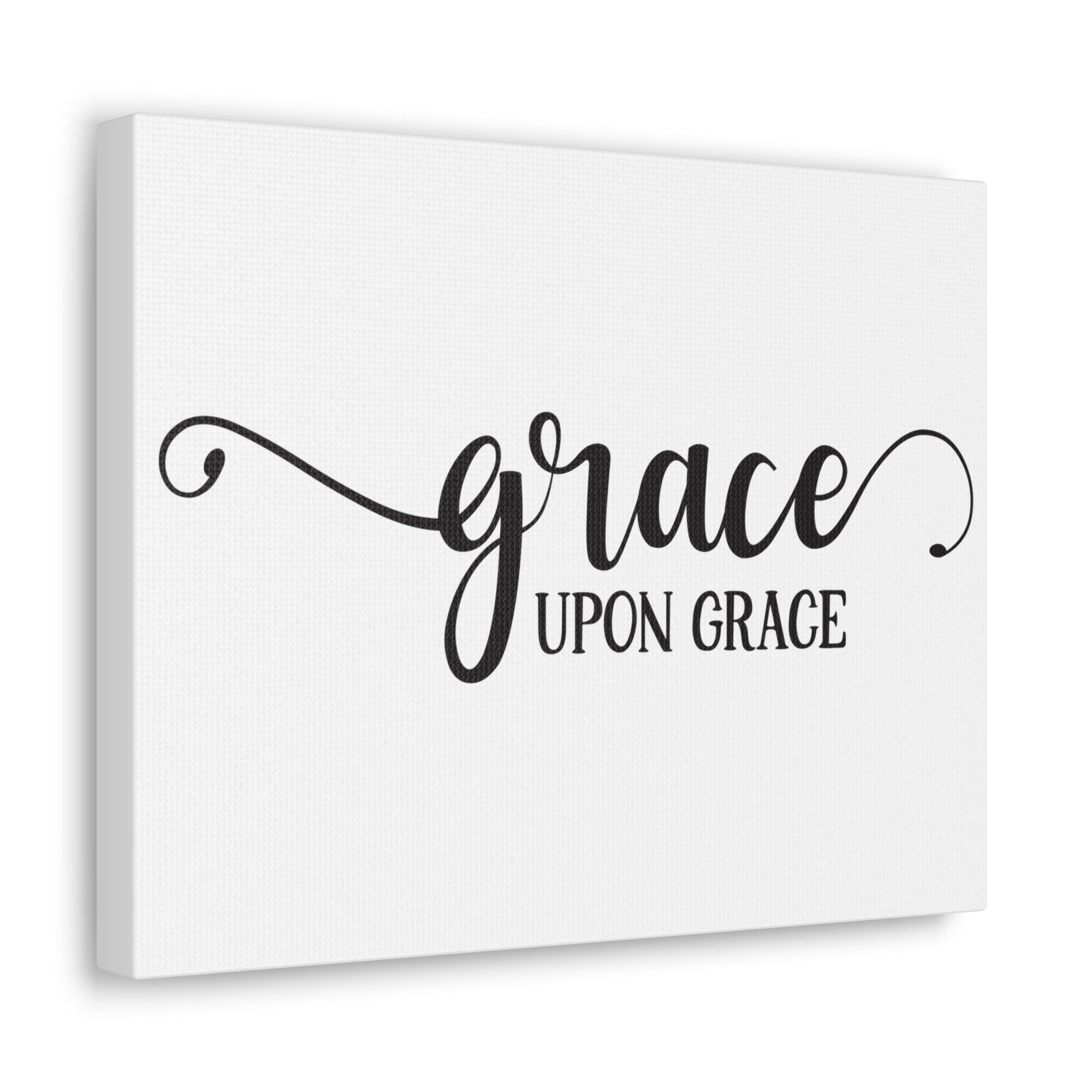 Scripture Walls Grace Upon Grace James 4:6 Christian Wall Art Print Ready to Hang Unframed-Express Your Love Gifts