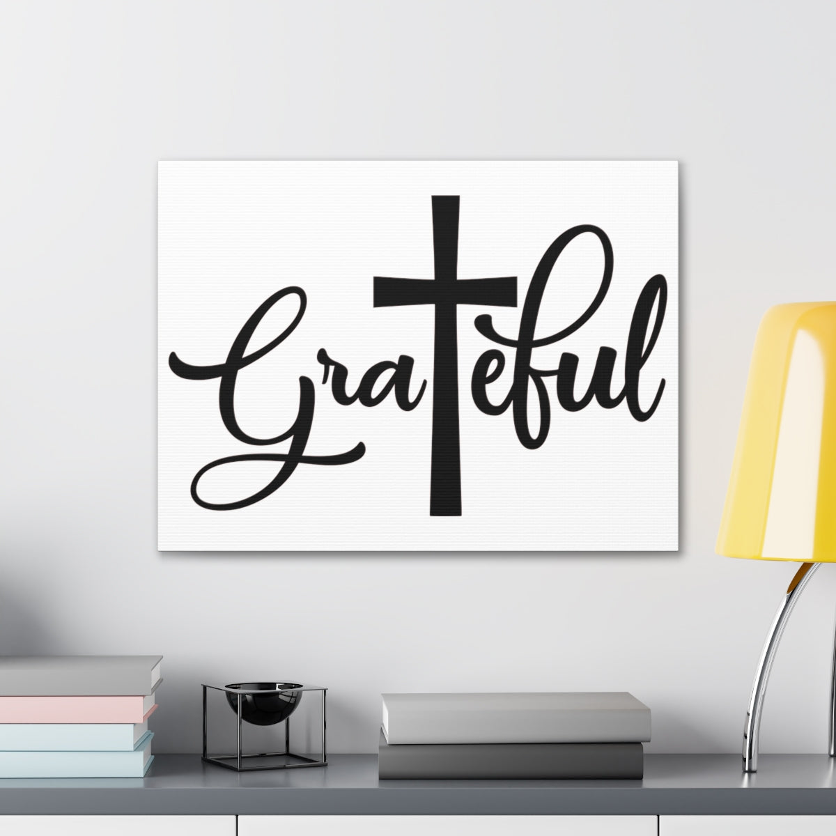 Scripture Walls Grateful Psalm 118:1 Christian Wall Art Print Ready to Hang Unframed-Express Your Love Gifts