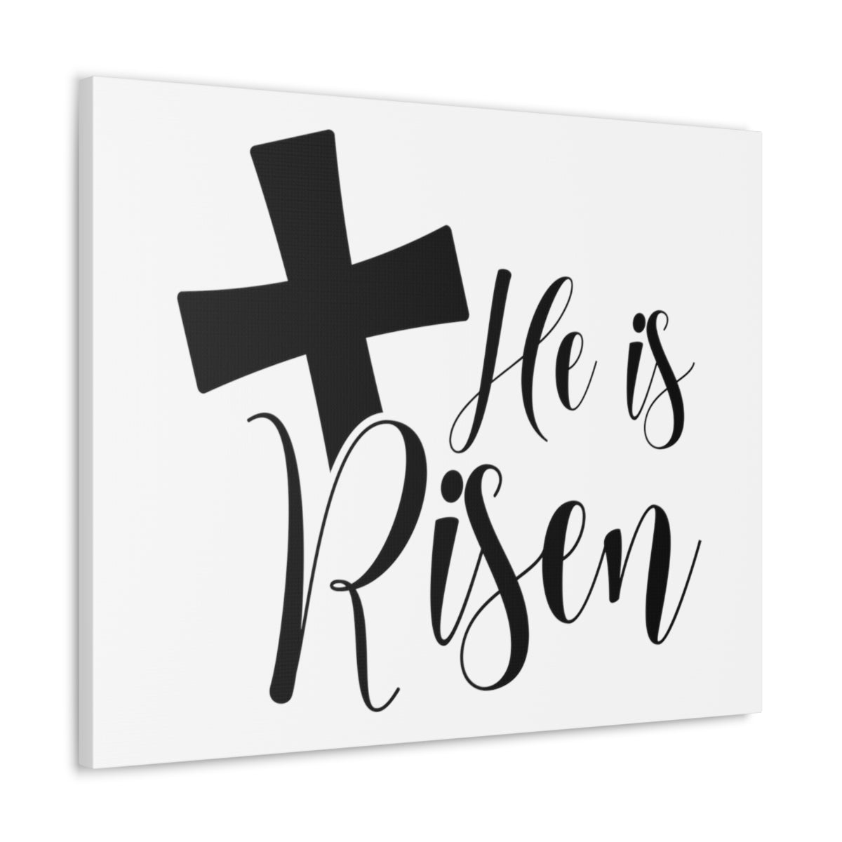 Scripture Walls He Is Risen Romans 6:9 Christian Wall Art Print Ready to Hang Unframed-Express Your Love Gifts