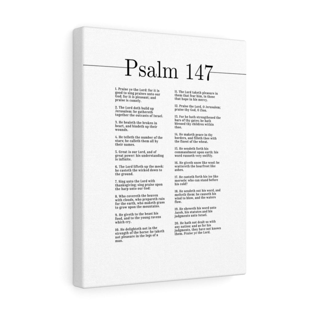 Scripture Walls Heal The Broken Psalm 147 Bible Verse Canvas Christian Wall Art Ready to Hang Unframed-Express Your Love Gifts