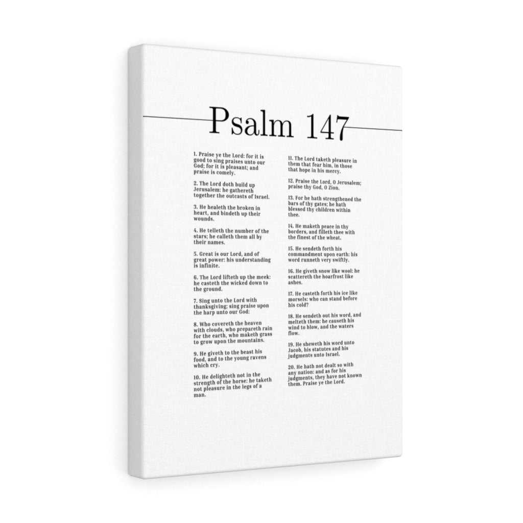 Scripture Walls Heal The Broken Psalm 147 Bible Verse Canvas Christian Wall Art Ready to Hang Unframed-Express Your Love Gifts