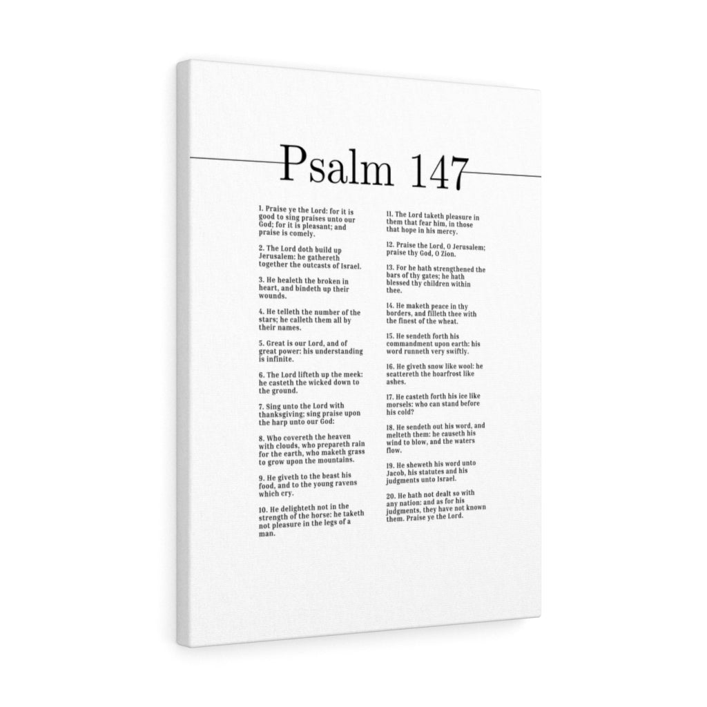 Scripture Walls Heal The Broken Psalm 147 Bible Verse Canvas Christian Wall Art Ready to Hang Unframed-Express Your Love Gifts