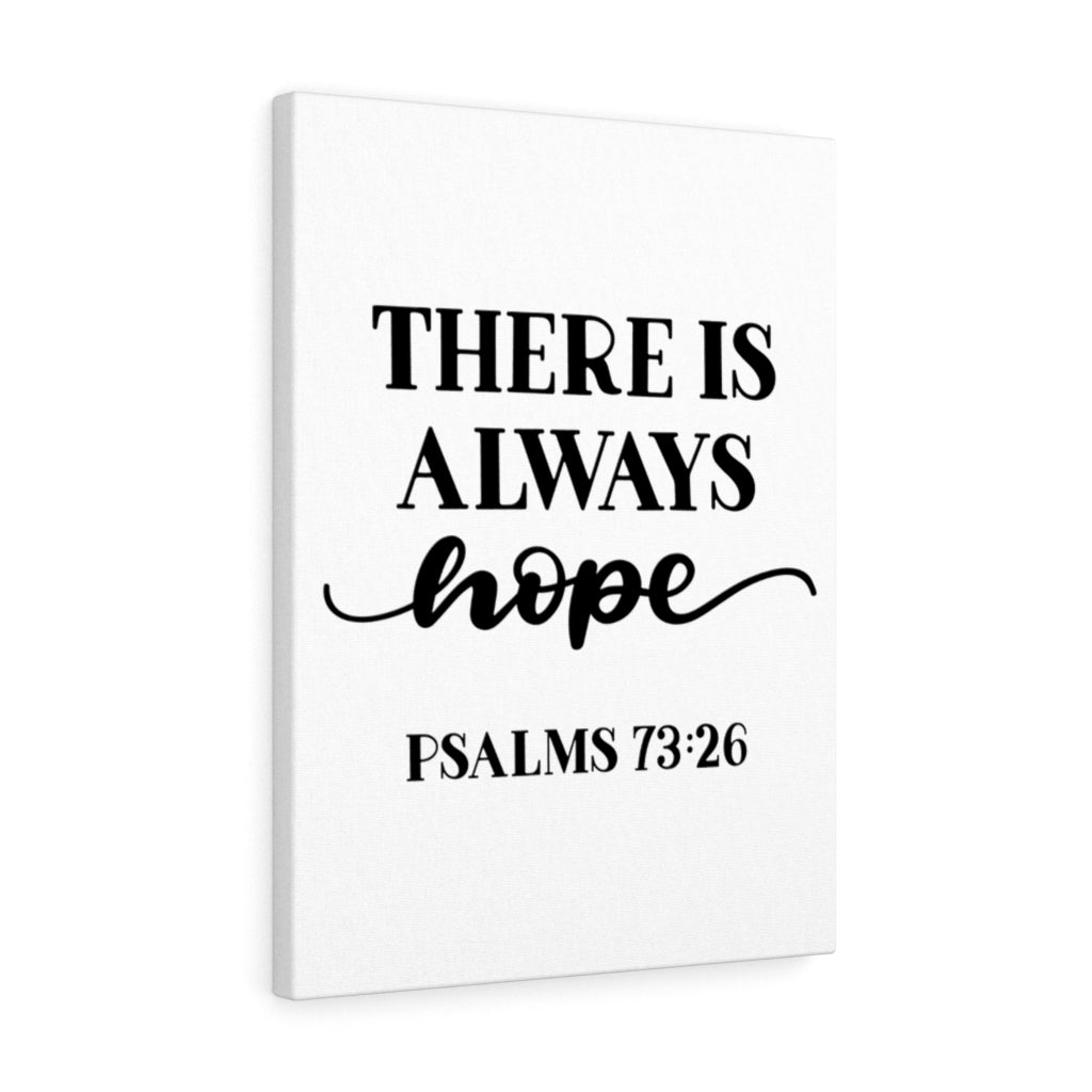 Scripture Walls Hope Psalms 73:26 Bible Verse Canvas Christian Wall Art Ready to Hang Unframed-Express Your Love Gifts