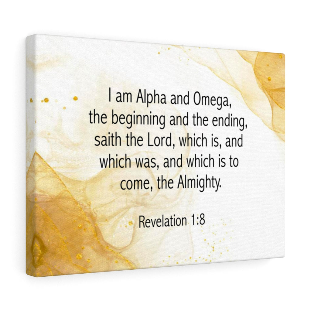 Scripture Walls I Am Alpha and Omega Revelation 1 8 Bible Verse