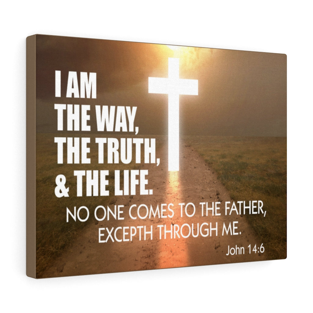 Scripture Walls I Am The Way John 14:6 Wall Art Christian Home Decor Unframed-Express Your Love Gifts