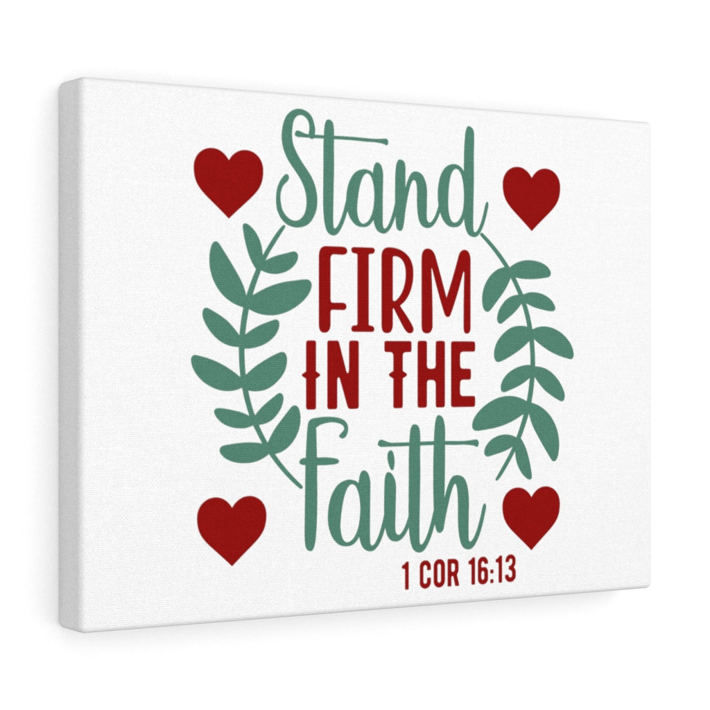 Scripture Walls In The Faith 1 Corinthians 16:13 Christian Wall Art Print Ready to Hang Unframed-Express Your Love Gifts