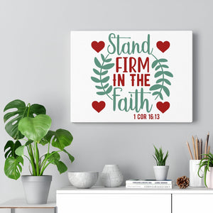 Scripture Walls In The Faith 1 Corinthians 16:13 Christian Wall Art Print Ready to Hang Unframed-Express Your Love Gifts