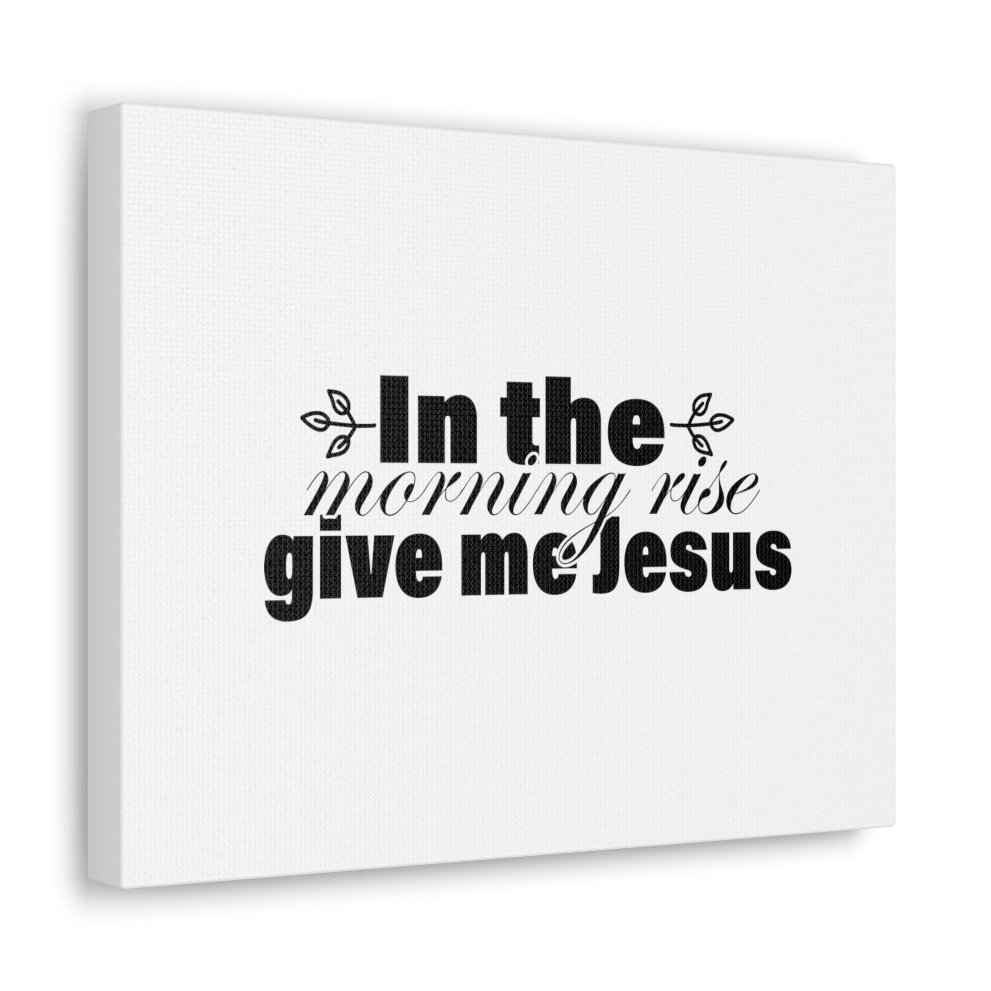Scripture Walls In The Morning, Give Me Jesus Mark 1:35 Christian Wall Art Bible Verse Print Ready to Hang Unframed-Express Your Love Gifts