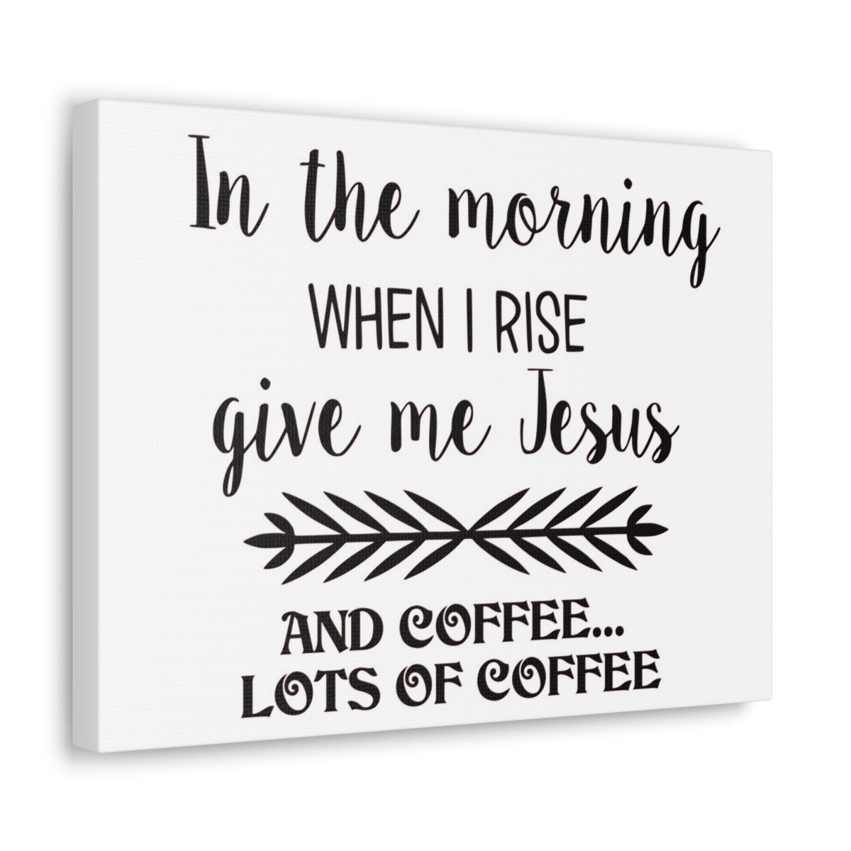 Scripture Walls In The Morning When I Rise Psalm 59:6 Christian Wall Art Print Ready to Hang Unframed-Express Your Love Gifts