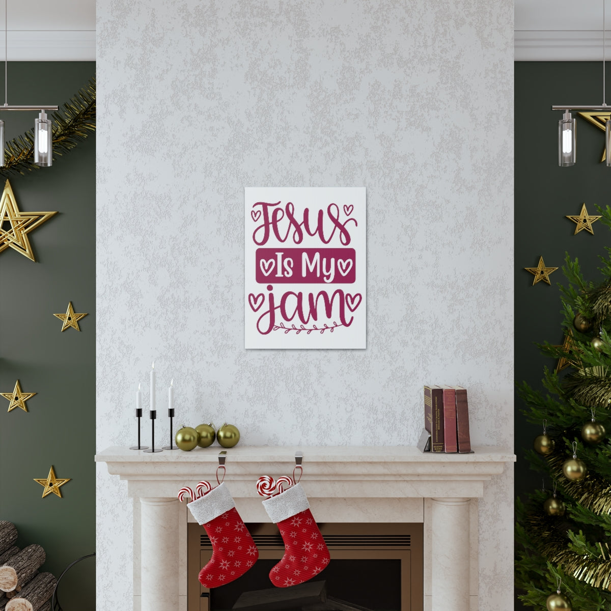 Scripture Walls Is My Jam James 1:12 Christian Wall Art Print Ready to Hang Unframed-Express Your Love Gifts