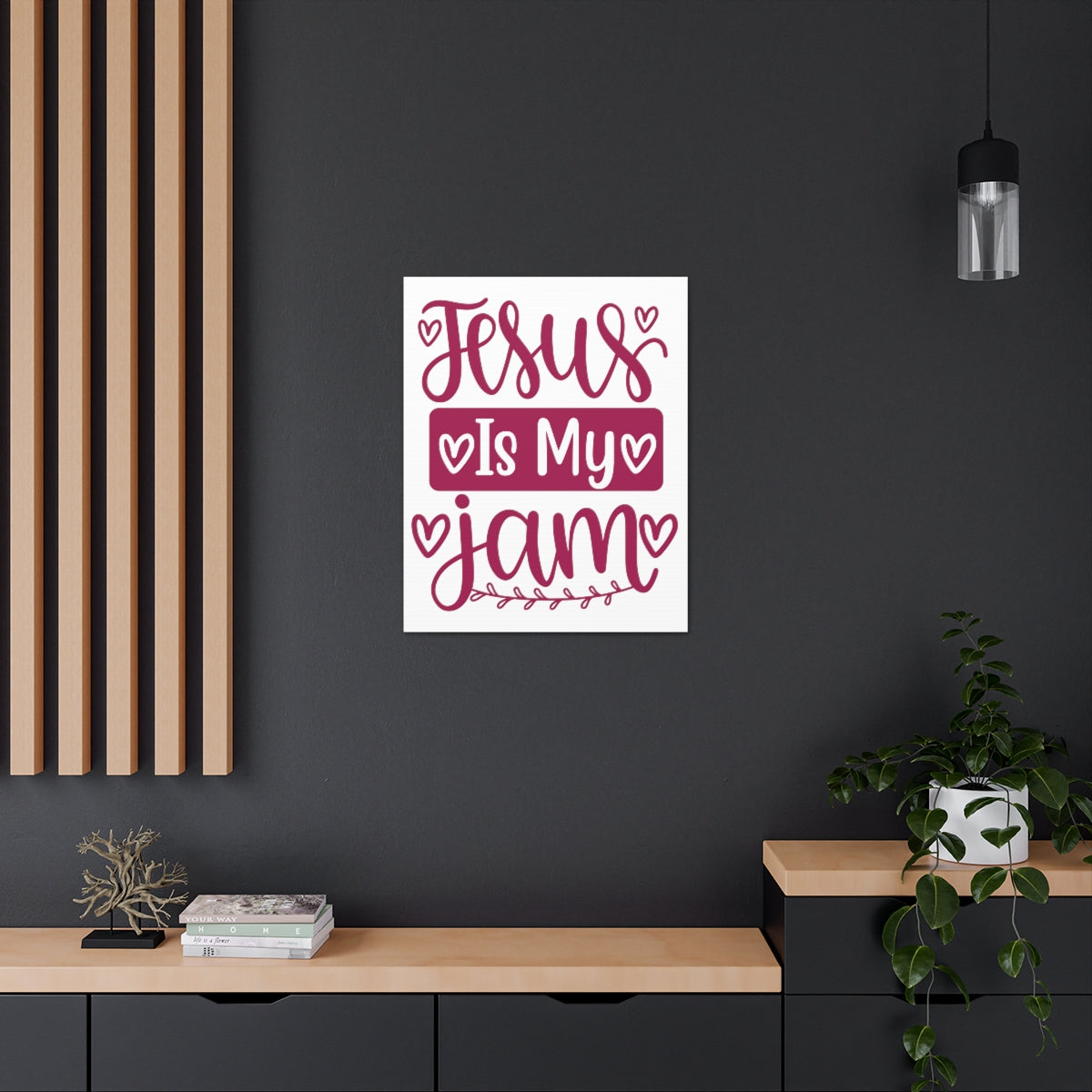 Scripture Walls Is My Jam James 1:12 Christian Wall Art Print Ready to Hang Unframed-Express Your Love Gifts