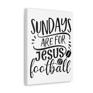 Scripture Walls Jesus And Football 1 Corinthians 16:1-2 Christian Wall Art Print Ready to Hang Unframed-Express Your Love Gifts