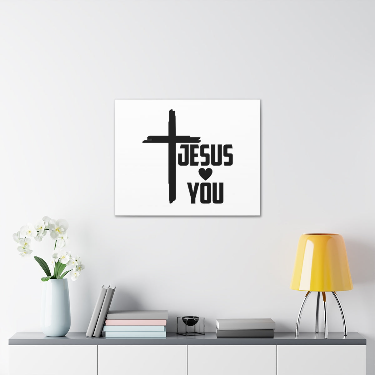 Scripture Walls Jesus Hearts You JOHN 15:9 Christian Wall Art Bible Verse Print Ready to Hang Unframed-Express Your Love Gifts