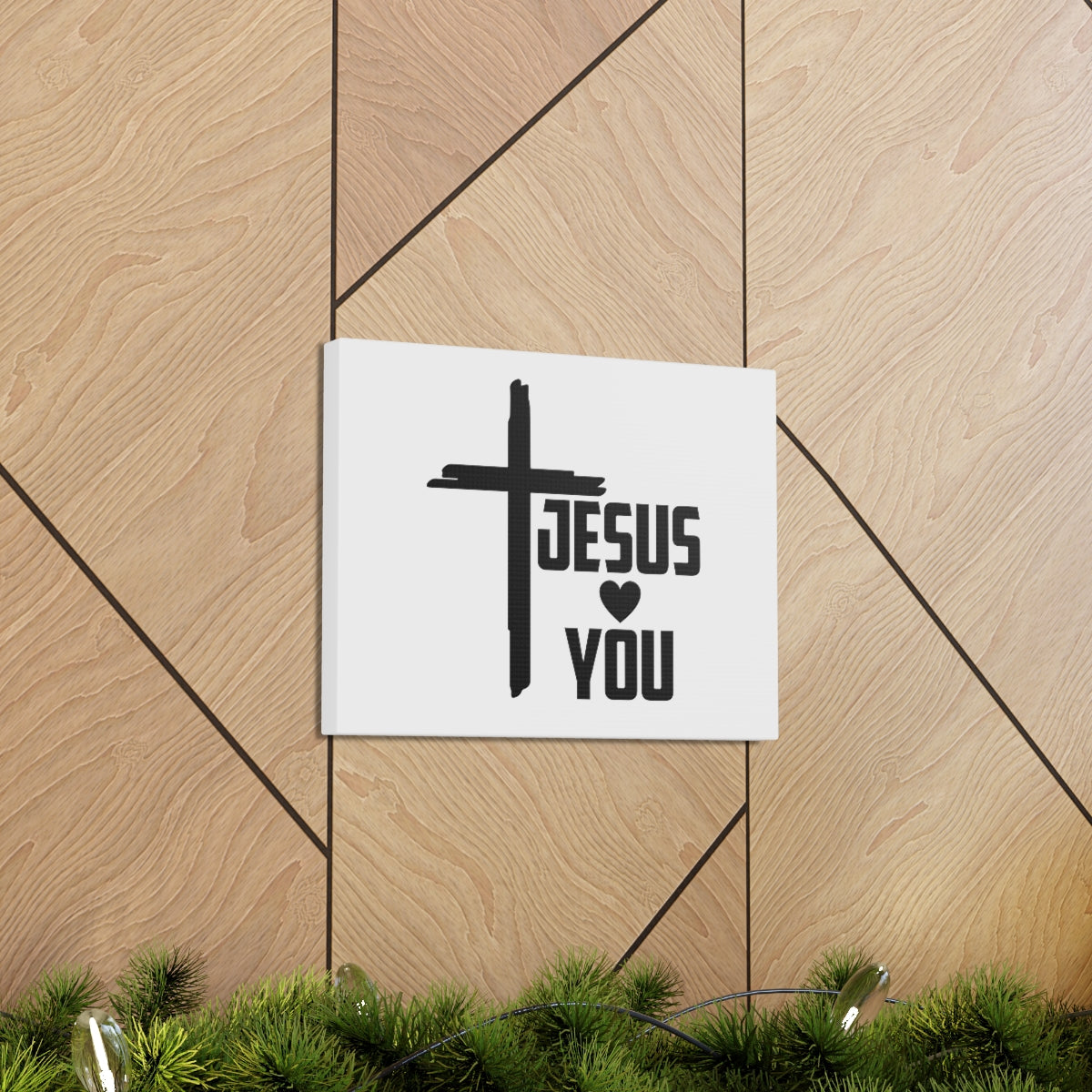 Scripture Walls Jesus Hearts You JOHN 15:9 Christian Wall Art Bible Verse Print Ready to Hang Unframed-Express Your Love Gifts