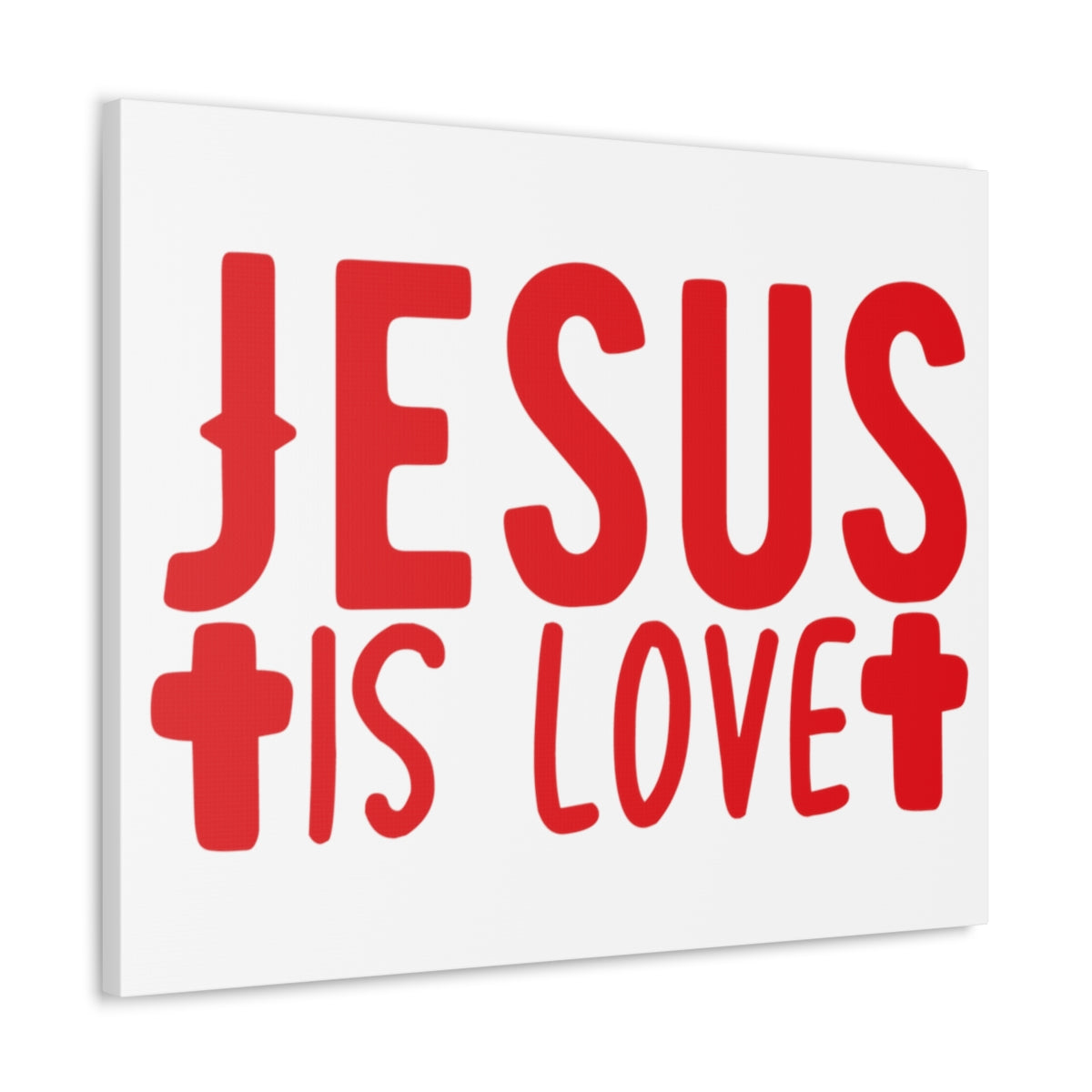 Scripture Walls Jesus Is Love Romans 13:10 Christian Wall Art Print Ready to Hang Unframed-Express Your Love Gifts
