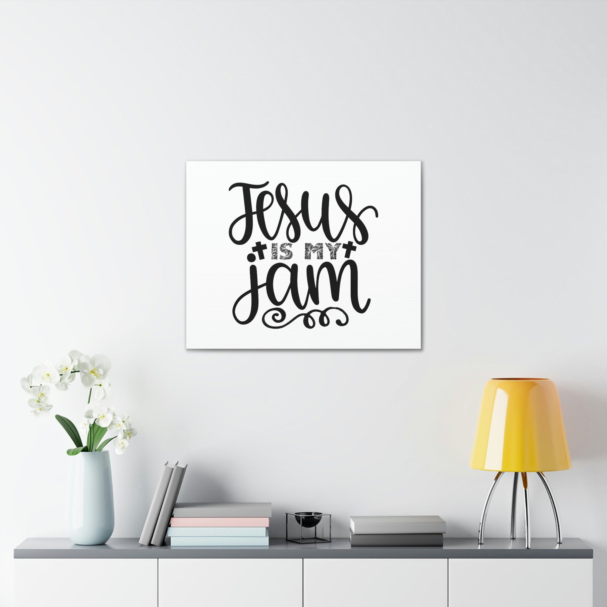 Scripture Walls Jesus Is My Jam John 14:6 Christian Wall Art Print Ready to Hang Unframed-Express Your Love Gifts