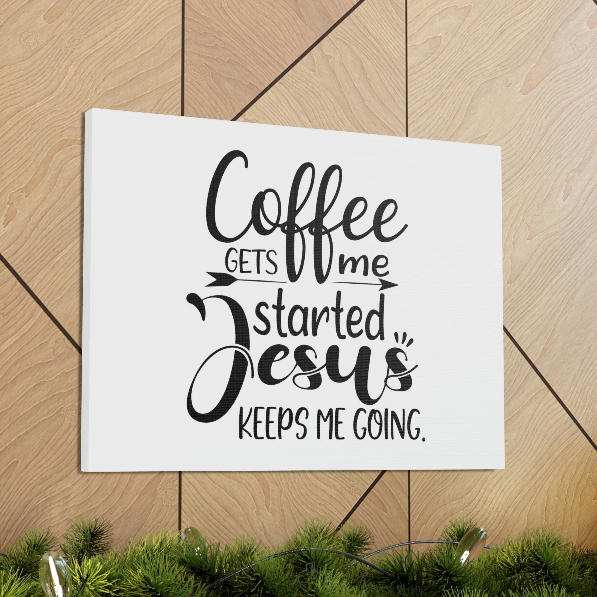 Scripture Walls Jesus Keeps Me Going Philippians 4:19 Christian Wall Art Bible Verse Print Ready to Hang Unframed-Express Your Love Gifts