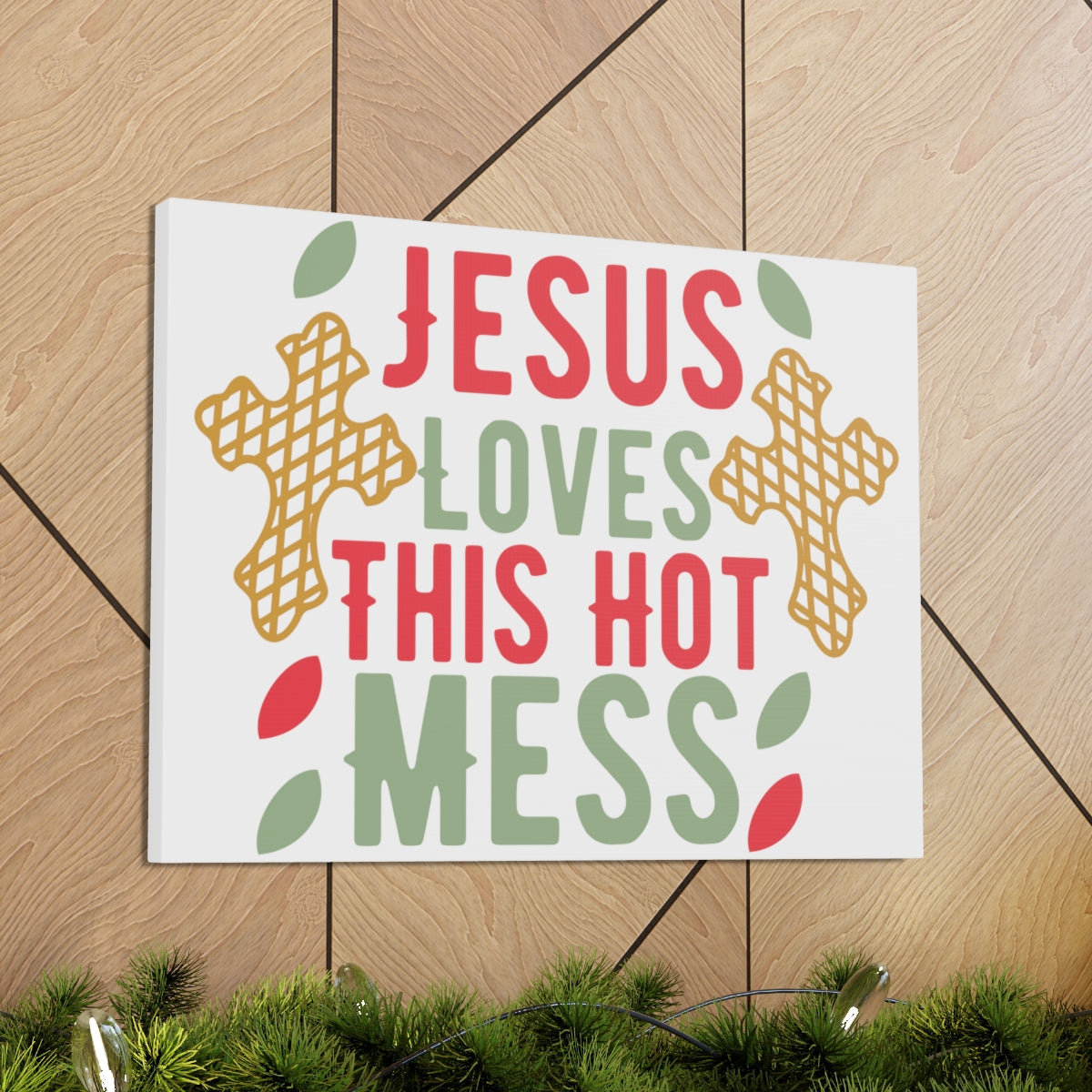 Scripture Walls Jesus Loves This John 15:9 Christian Wall Art Print Ready to Hang Unframed-Express Your Love Gifts