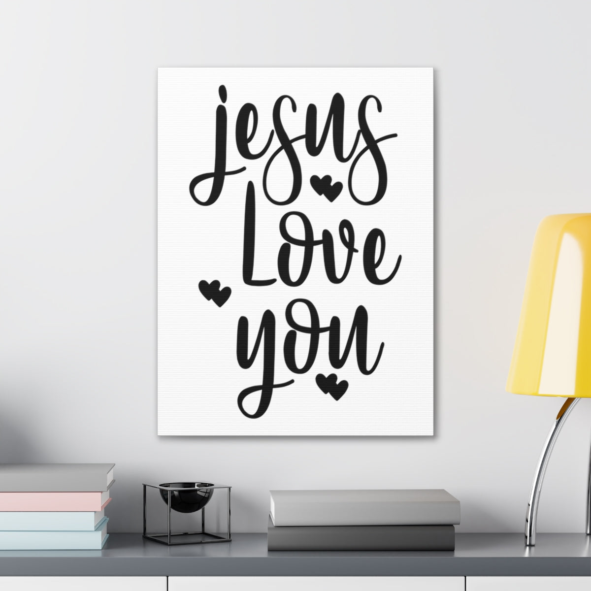 Scripture Walls Jesus Loves You 1 John 4:18 Christian Wall Art Print Ready to Hang Unframed-Express Your Love Gifts