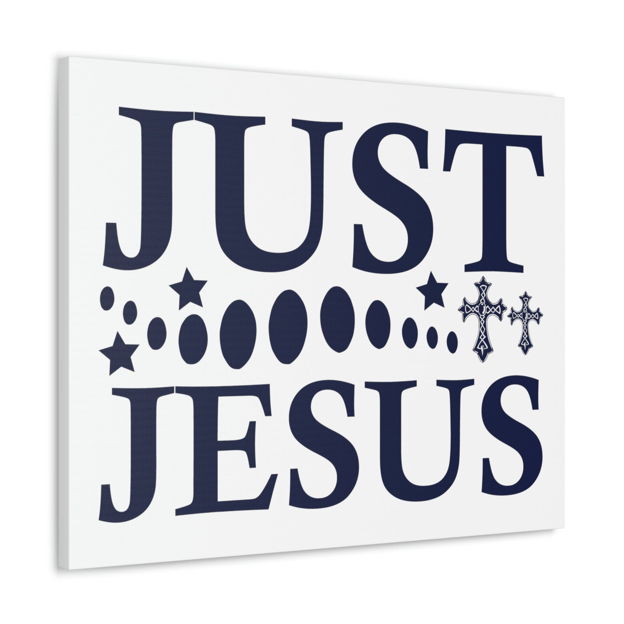 Scripture Walls Just Jesus Acts 4:12 Christian Wall Art Print Ready to Hang Unframed-Express Your Love Gifts