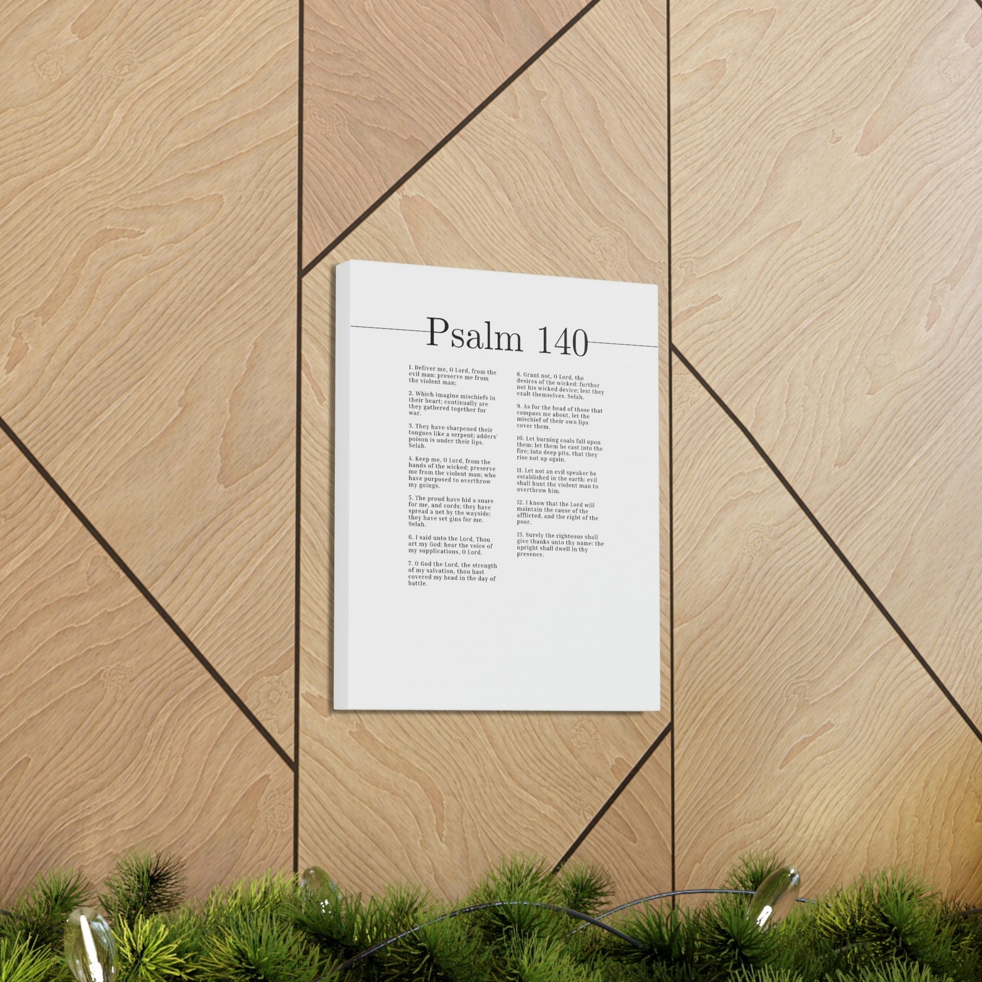 Scripture Walls Keep Me, O Lord Psalm 140 Christian Wall Art Bible Verse Print Ready to Hang Unframed-Express Your Love Gifts