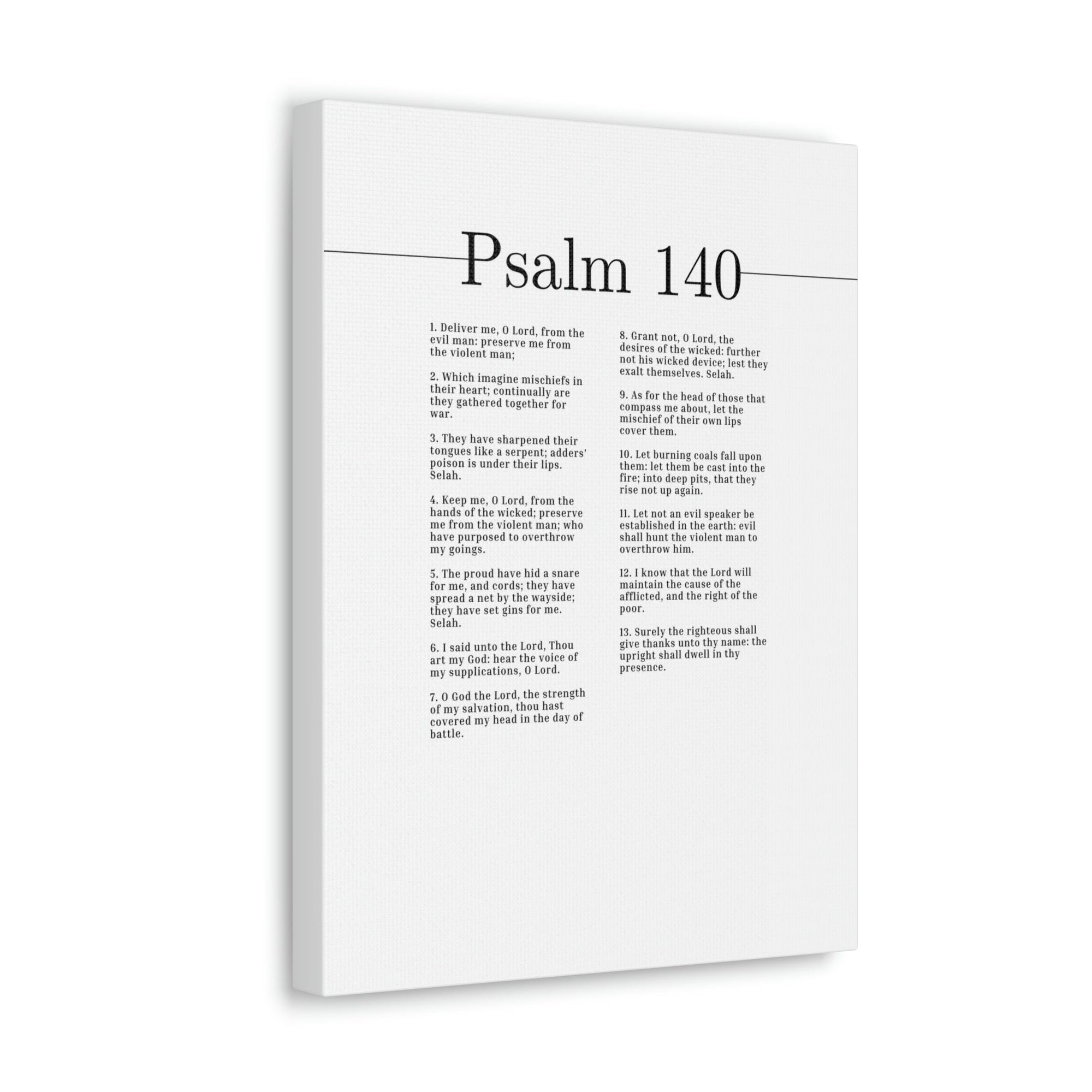 Scripture Walls Keep Me, O Lord Psalm 140 Christian Wall Art Bible Verse Print Ready to Hang Unframed-Express Your Love Gifts