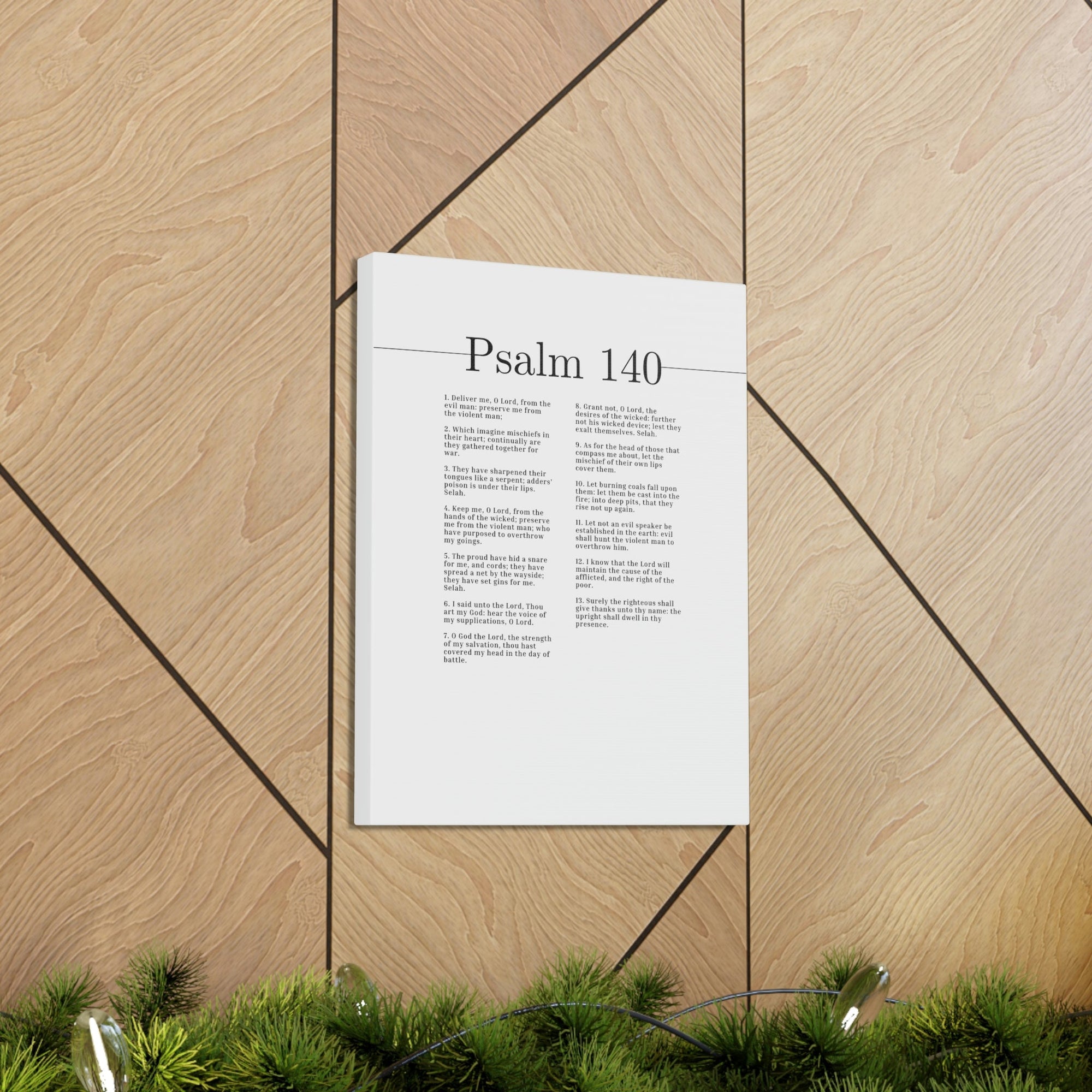 Scripture Walls Keep Me, O Lord Psalm 140 Christian Wall Art Bible Verse Print Ready to Hang Unframed-Express Your Love Gifts