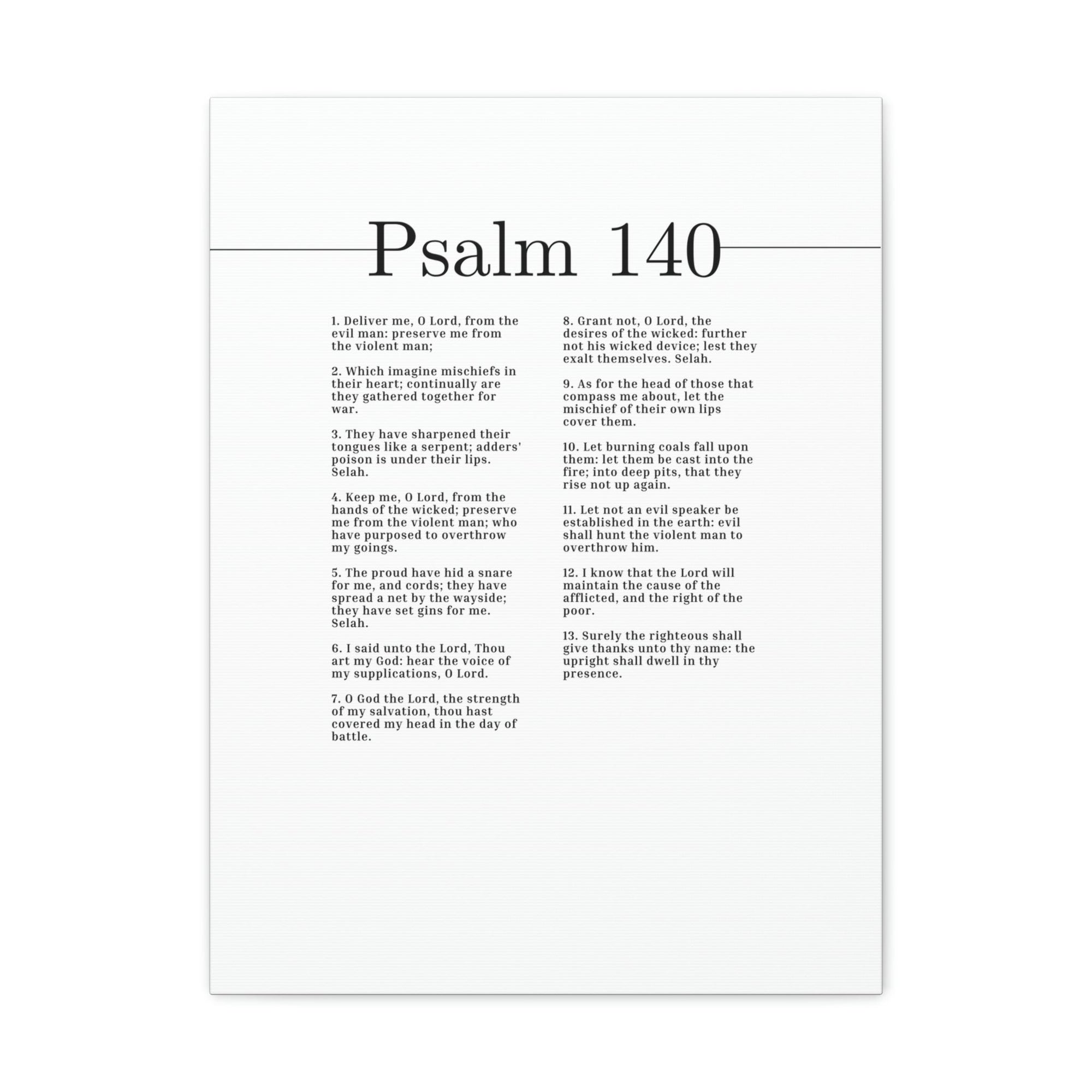 Scripture Walls Keep Me, O Lord Psalm 140 Christian Wall Art Bible Verse Print Ready to Hang Unframed-Express Your Love Gifts