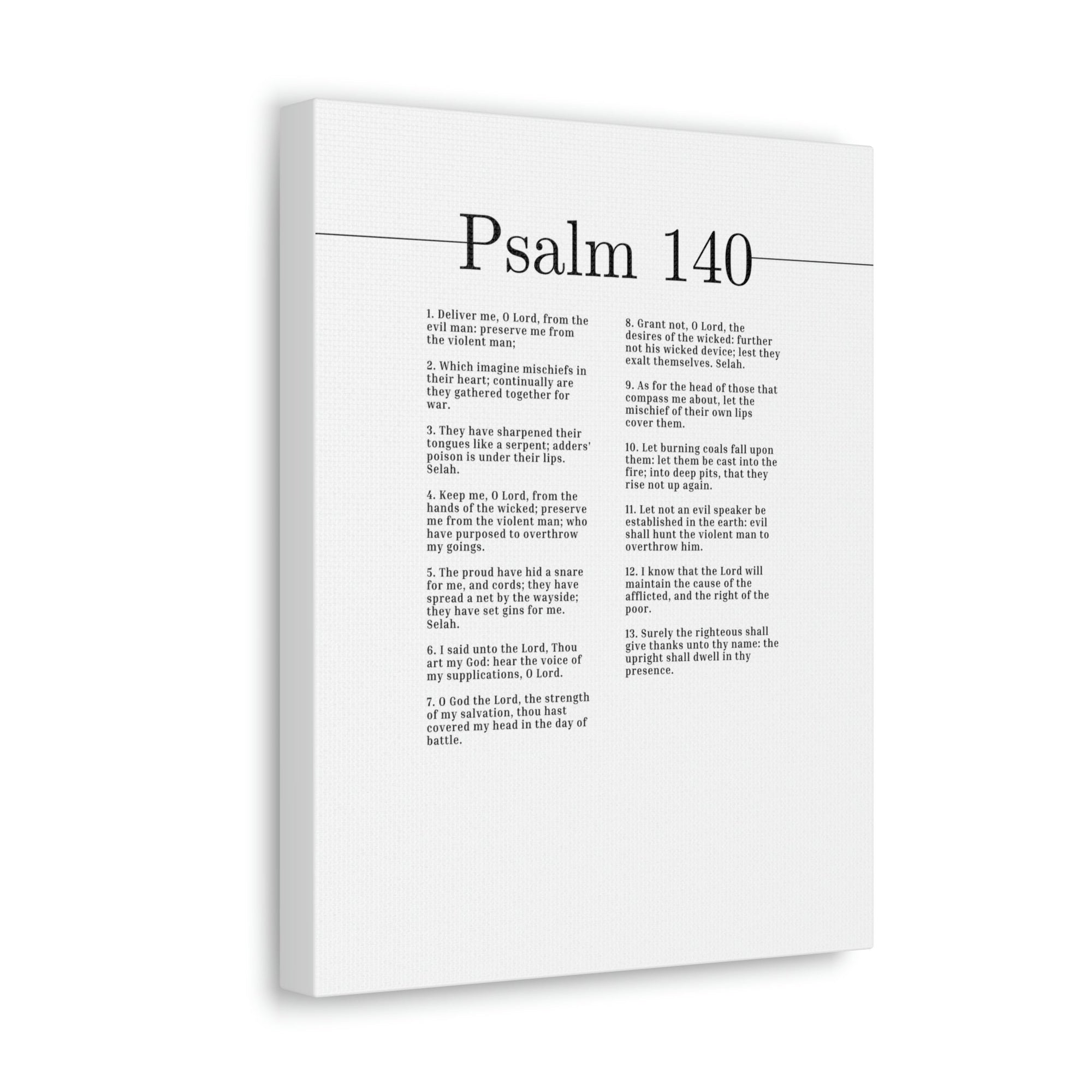 Scripture Walls Keep Me, O Lord Psalm 140 Christian Wall Art Bible Verse Print Ready to Hang Unframed-Express Your Love Gifts