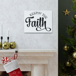 Scripture Walls Keepin The Faith Hebrews 11:1 Christian Wall Art Print Ready to Hang Unframed-Express Your Love Gifts