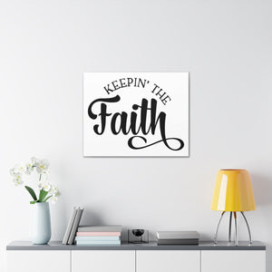 Scripture Walls Keepin The Faith Hebrews 11:1 Christian Wall Art Print Ready to Hang Unframed-Express Your Love Gifts
