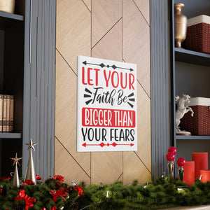 Scripture Walls Let Your Fate Psalm 34:4 Christian Wall Art Print Ready to Hang Unframed-Express Your Love Gifts