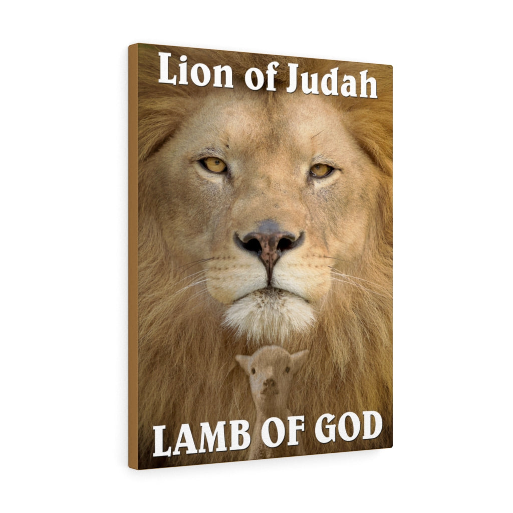 Scripture Walls Lion of Judah Lamb of God Revelation &amp; John Verses Print Ready to Hang Unframed-Express Your Love Gifts