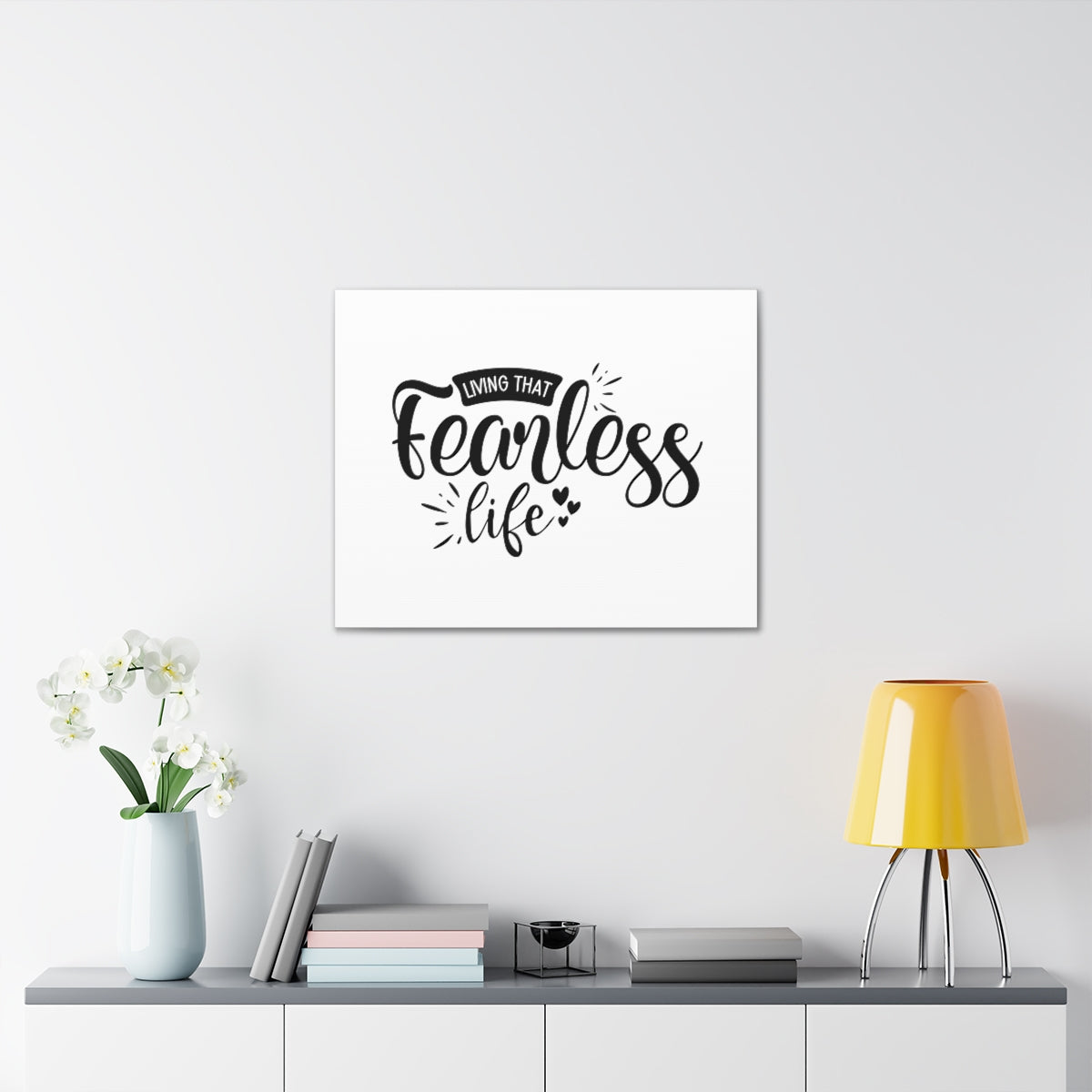 Scripture Walls Living That Fearless Life Jeremiah 29:11 Christian Wall Art Print Ready to Hang Unframed-Express Your Love Gifts
