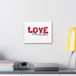 Scripture Walls Love Like Jesus John 13:34 Christian Wall Art Print Ready to Hang Unframed-Express Your Love Gifts